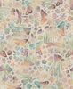 Maywood Studio Forest Chatter Butterflies Tan Multi