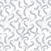 Benartex Classic Keepsakes in Blue Filigree Scroll White/Navy