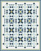 Fleurette Blue Free Quilt Pattern