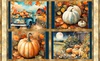 Wilmington Prints Glorious Fall Placemat Panel Multi