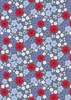 Lewis and Irene Fabrics Forever Blooms Floral Palette Slate Grey