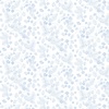 P&B Textiles Country Poetry Linear Floral White/Light Blue