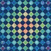 Coral Reef Diamond Transparency Free Quilt Pattern