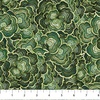 Northcott Wild Harvest Turkey Tail Dark Green