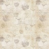 Clothworks Harmony Birds Dark Butter
