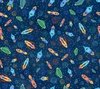 Maywood Studio Space Monsters Rush Hour Spaceships Dark Navy/Multi