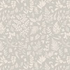 P&B Textiles Au Naturel Ferns Loose Grey