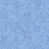 Blank Quilting Paisley Jane 108 Inch Wide Backing Fabric Blue