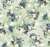 Hoffman Fabrics Forest Fawn Berries and Pinecones Eucalyptus