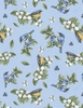 Wilmington Prints Among The Irises Birds Light Blue