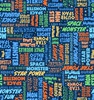 Maywood Studio Space Monsters Monster Words Dark Navy/Multi