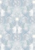 Lewis and Irene Fabrics A Winter's Moon Winter Hare Light Silver with Pearl