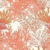 Clothworks Seashell Wishes Coral Forest Coral
