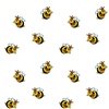 Henry Glass Alpha Babies Tossed Bees Multi