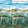 Northcott The Great Outdoors Mountain Ombre Teal/Multi