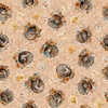 QT Fabrics Autumn Spice Turkey Toss Peach