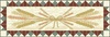 Little House on the Prairie® - Wheat and Honey Free Table Runner Pattern