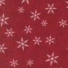 Moda Winter Friends Falling Snow Berry Red