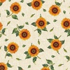 Michael Miller Fabrics Garden Variety Here Comes The Sunflower Cream