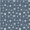 Michael Miller Fabrics Oh Deer Winter is Here Falling Snowflakes Dusk