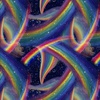 3 Wishes Fabric World of Wonder Rainbow Multi
