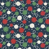 P&B Textiles Christmas Miniatures III Pom-Pom Garland Navy