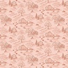 Andover Fabrics Heartland Little Toile Peachy