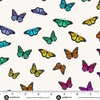 Andover Fabrics Color Wheel Butterfly Rainbow Day