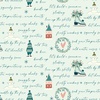Riley Blake Designs Arrival of Winter Text Mist