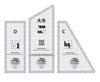 Creative Grids Scrap Crazy 8 Inch Templates