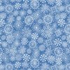Benartex Woodland Wonderland Snowflake Medium Blue