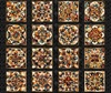 QT Fabrics Solstice Kaleidoscope Picture Patches Black