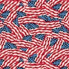 Windham Fabrics Patriotic 108 Inch Wide Backing Fabric Flags Multi