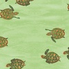 Andover Fabrics Reef Baby Turtles Green