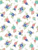 Wilmington Prints Darlin' Garden Bouquet Toss White