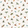 Clothworks Hummingbird Days Hummingbirds Light Cream
