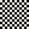 Riley Blake Designs I'd Rather Be Playing Chess Checkerboard Black