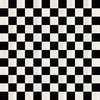 Riley Blake Designs I'd Rather Be Playing Chess Checkerboard Black