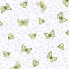 Henry Glass Berrylicious Tossed Butterflies Blue/Green