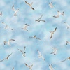 Henry Glass Turtle March Seagulls Flying Sky Blue