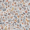 QT Fabrics Bearsville Woodland Ditzy Gray