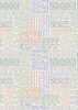 Lewis and Irene Fabrics Purrfect Book Club Cat Text Multi on Cream