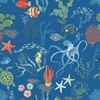 Riley Blake Designs Free As The Ocean Main Blue