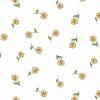 Andover Fabrics Flutter Daisies White
