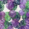 Riley Blake Designs Expressions Batiks Bedazzled Poofs Mardi Gras