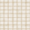 P&B Textiles Farmhouse Americana Patriotic Plaid Cream