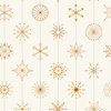 Andover Fabrics Natale Snowflakes Biscotti