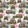 3 Wishes Fabric Touch of Spring Wagoneer White