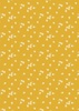 Lewis and Irene Fabrics Joys of Spring Flowerets Sunrise Orange