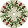 Holiday Greetings Pines and Twine Tree Skirt Free Quilt Pattern